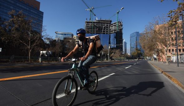 GALERÍA // ¡Sin gente! Revisa las impactantes fotografías de Santiago en cuarentena total