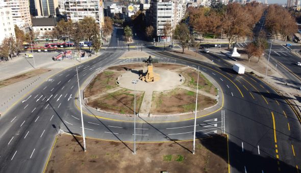 GALERÍA // ¡Sin gente! Revisa las impactantes fotografías de Santiago en cuarentena total