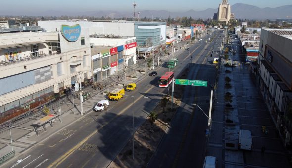 GALERÍA // ¡Sin gente! Revisa las impactantes fotografías de Santiago en cuarentena total