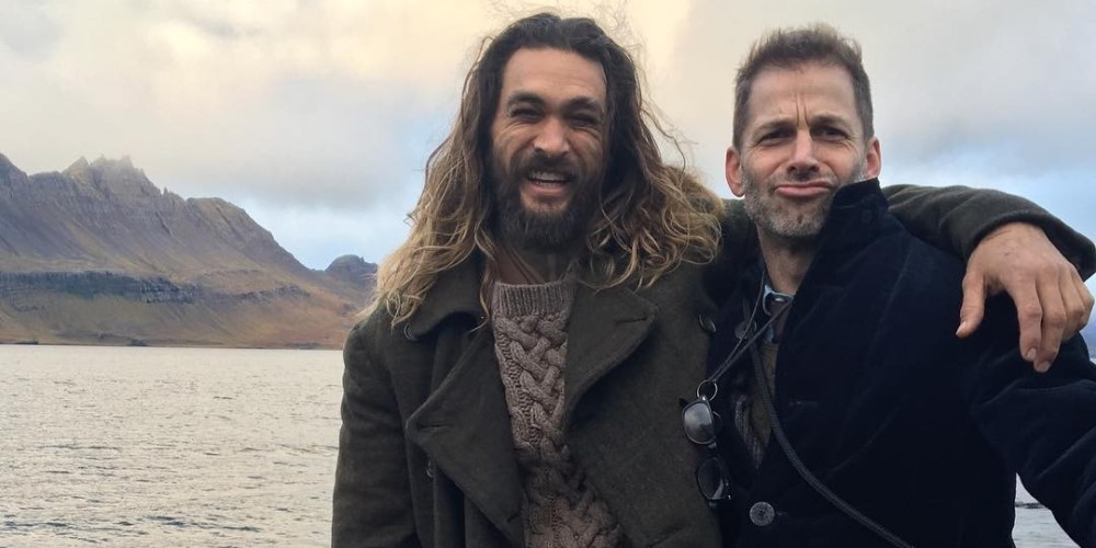 Jason Momoa Zack Snyder