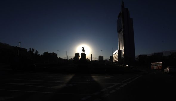 GALERÍA // ¡Sin gente! Revisa las impactantes fotografías de Santiago en cuarentena total