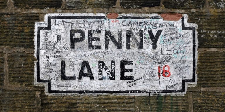 Penny Lane Beatles Liverpool