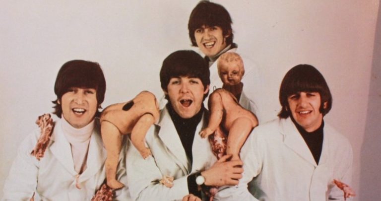 Beatles carnicero portada