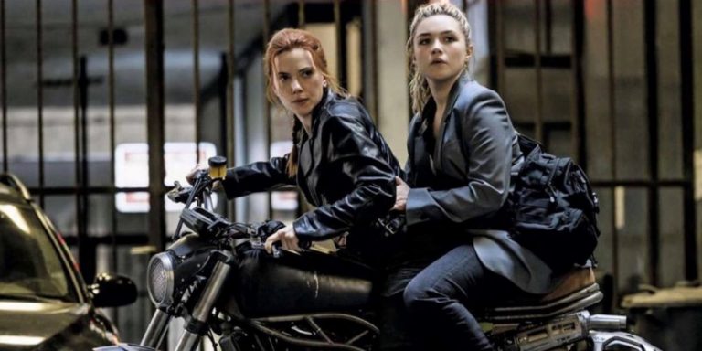 Black Widow Natasha Yelena moto