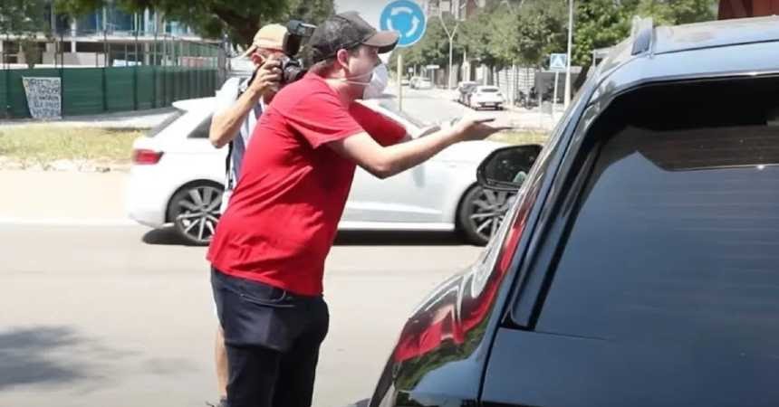 Barcelona furia hinchas