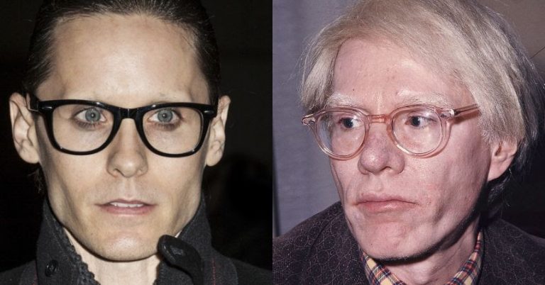 Jared Leto Andy Warhol