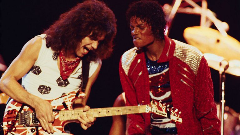 Eddie Van Halen Michael Jackson