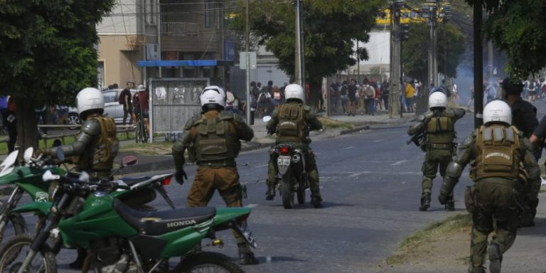 Carabineros Concepción montaje