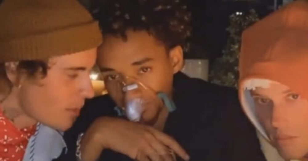 Jaden Smith disfraz enfermo