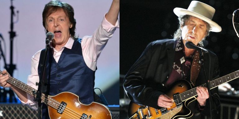 Paul McCartney Bob Dylan