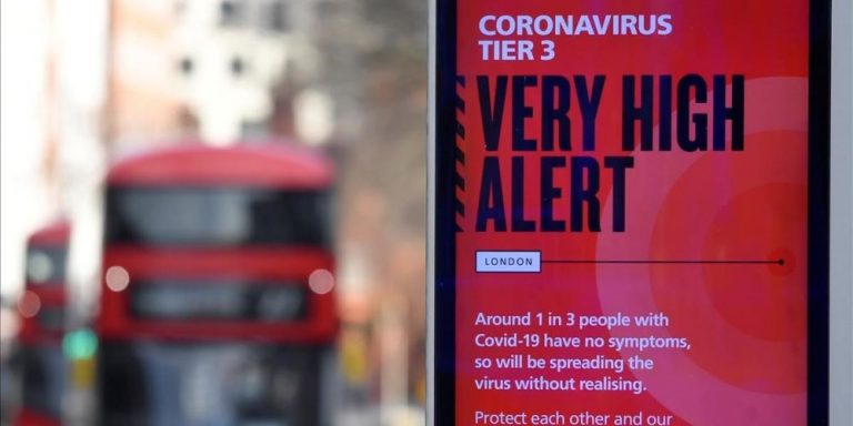 coronavirus Reino Unido cepa
