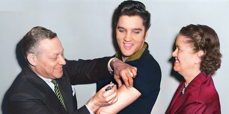 Elvis Presley vacuna
