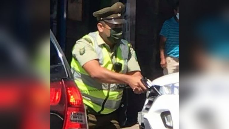 carabinero que disparó a malabarista