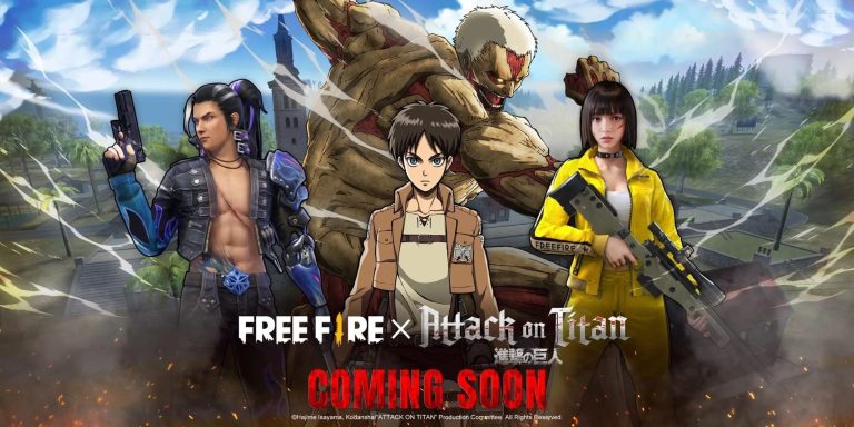 Garena Free Fire anuncia colaboración con Shingeki no Kyojin