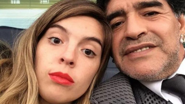 Dalma y Diego Maradona web