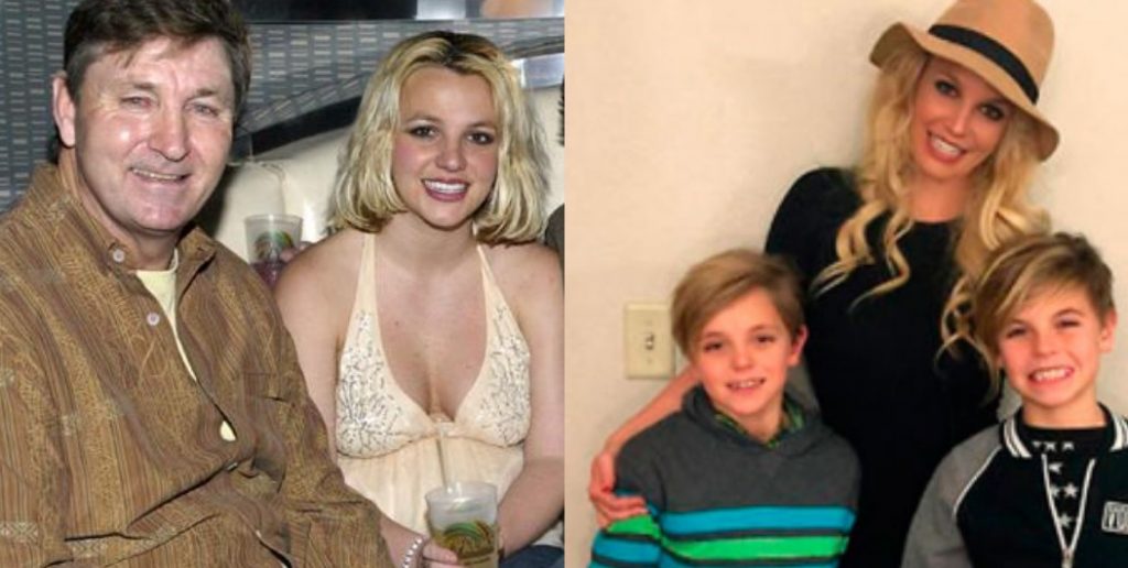 Britney padre e hijos