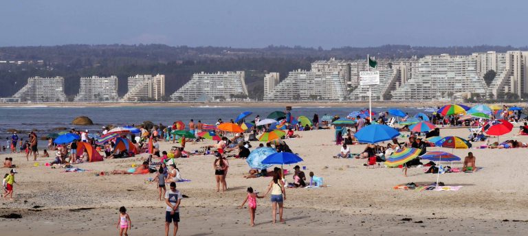 playa en pandemia