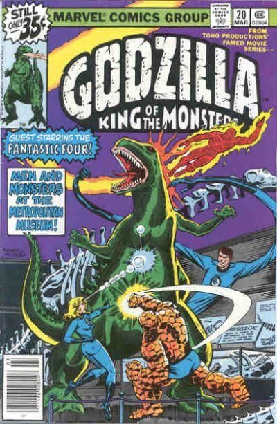 Godzilla Vs Cuatro Fantásticos