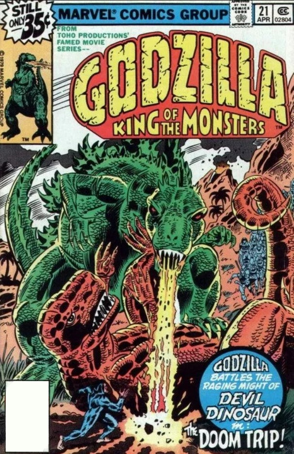 Godzilla Vs Devil Dinosaur