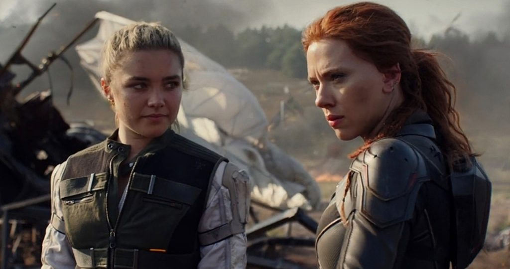 Black Widow Scarlett Johansson Florence Pugh Web