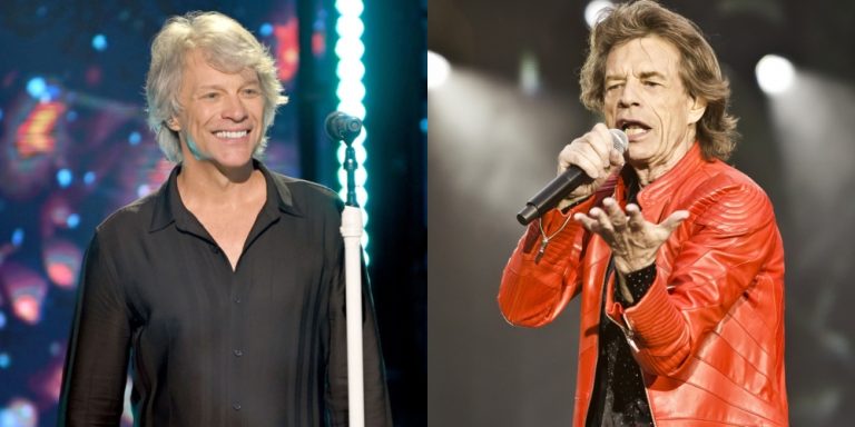 Jon Bon Jovi Mick Jagger Stones