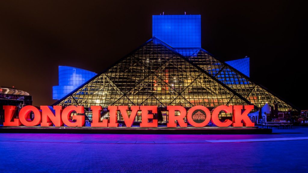 rock hall salón Cleveland