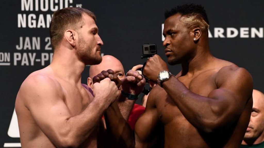 Ufc Miocic Ngannou