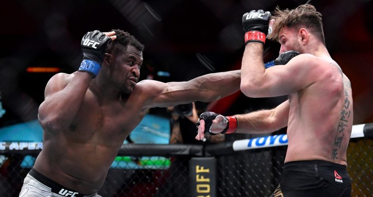 UFC Ngannou Miocic Web