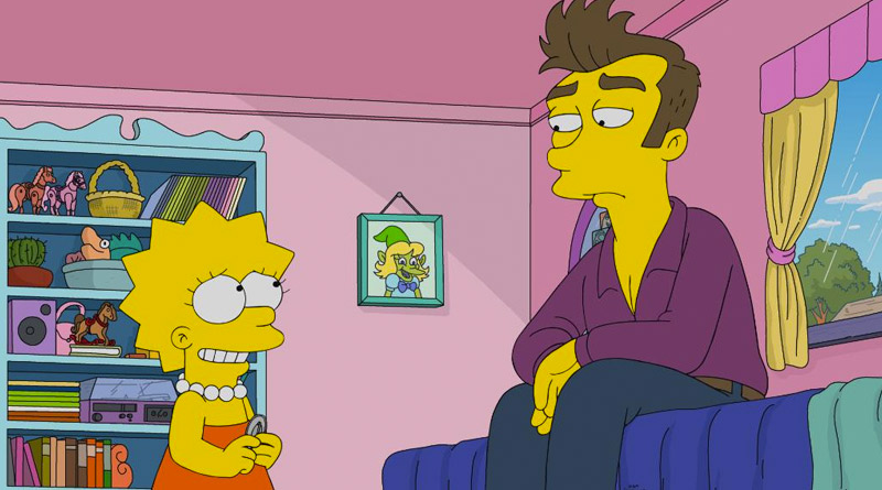 Los Simpsons parodian a Morrisey y parece que no le gustó mucho