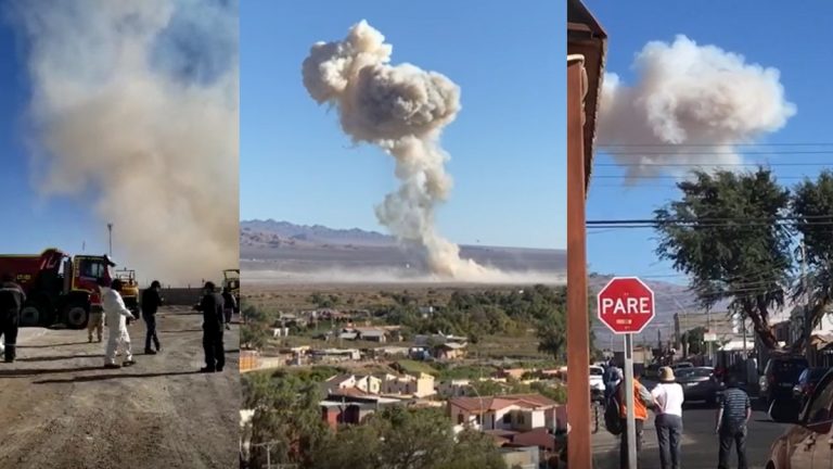 Calama Planta Explosion Web