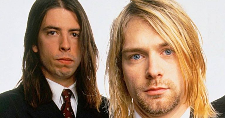 Dave Grohl Kurt Cobain Nirvana
