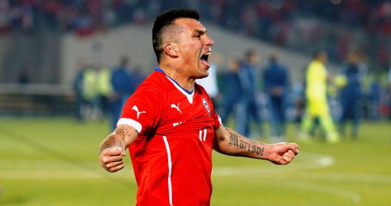 Gary Medel Lesion Roja