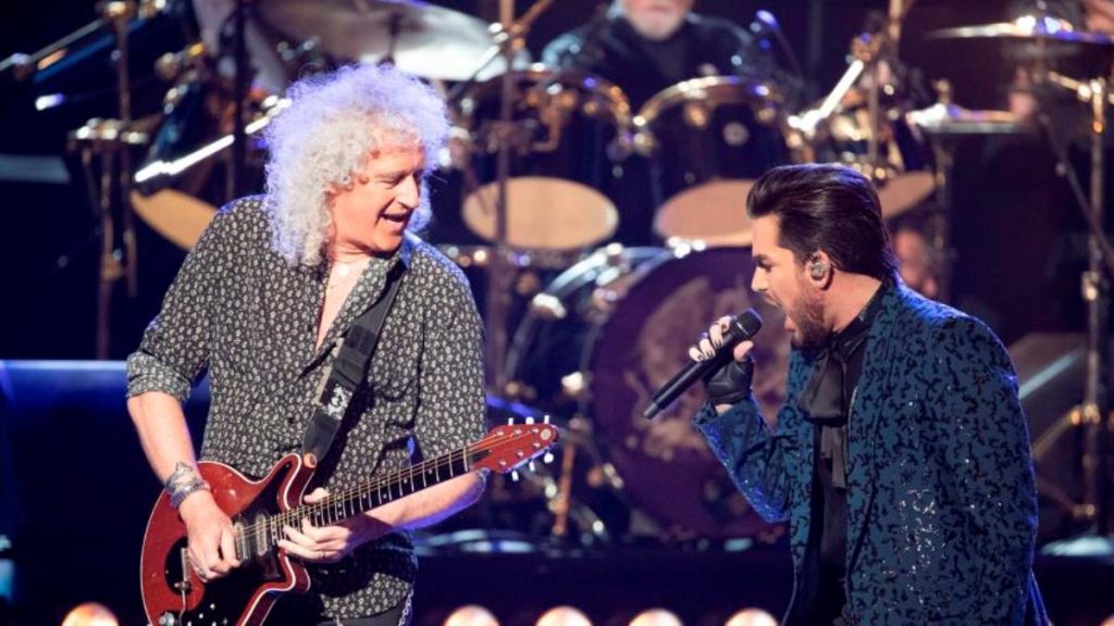 Queen Adam Lambert 2019 Oscar Getty Card