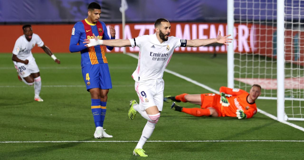 Real Madrid derrotó al Barcelona en el clásico de España y lidera La ...
