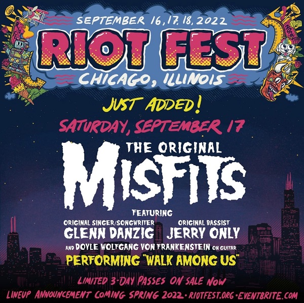 Misfits Riot Fest 2022