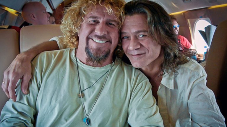 Sammy Hagar And Eddie Van Halen Circa 2004
