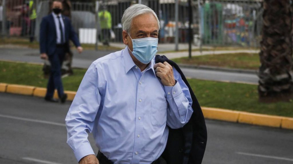 Votación del presidente Sebastián Piñera