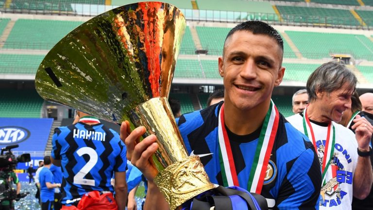 Alexis Sanchez 2021 Inter Copa Getty Web