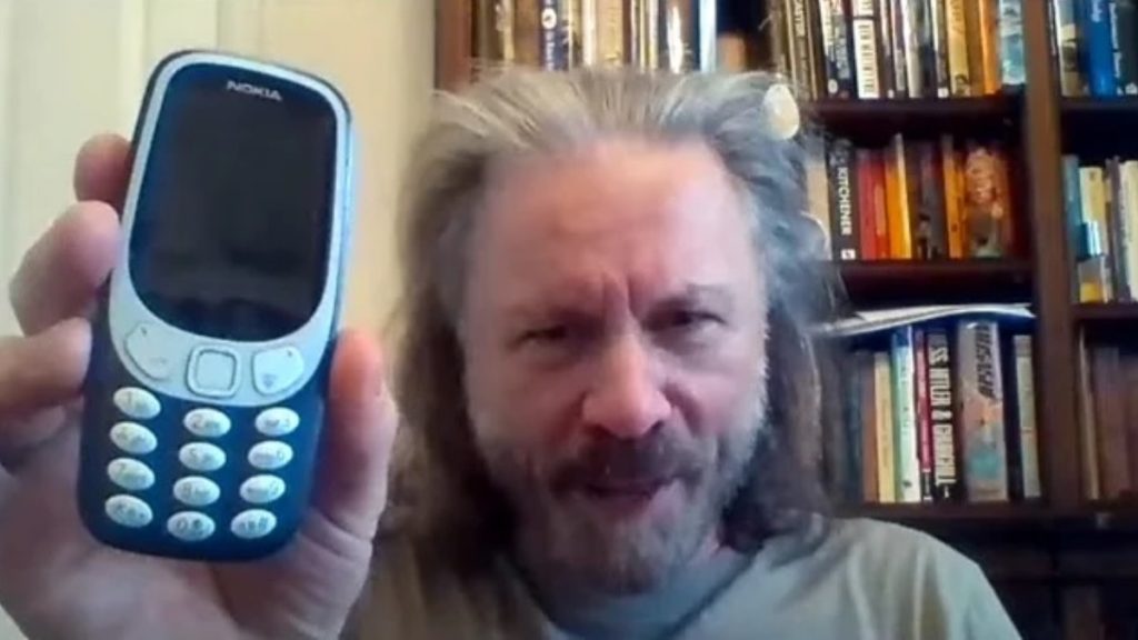 Bruce Dickinson Smartphone