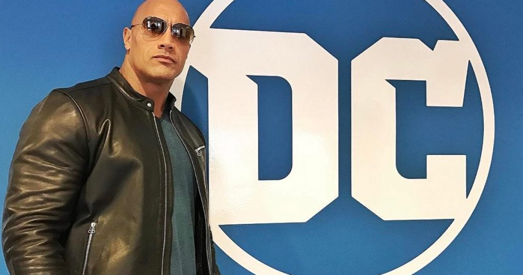 Dwayne Johnson Shazam Meeting Dc