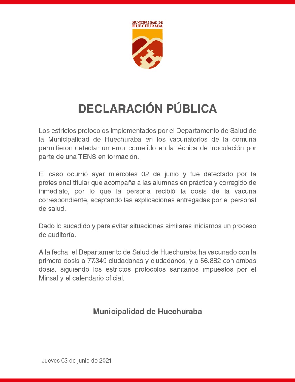 Declaracion