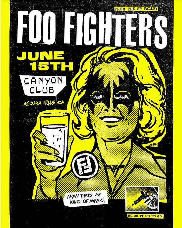 Foo Fighters 2021 Canyon Club
