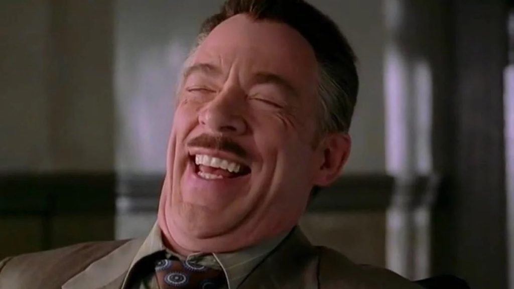 JK Simmons JJ Jameson Spider-Man