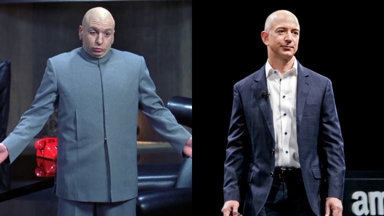 Jeff Bezos Austin Powers New Shepard