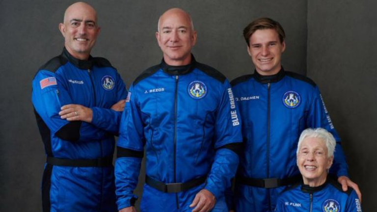 Jeff Bezos New Shepard Blue Origin