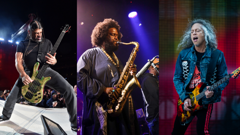 Kamasi Washington Kirk Hammett Rob Trujillo