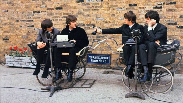 Beatles A Hard Days Night Promo Telefono Web