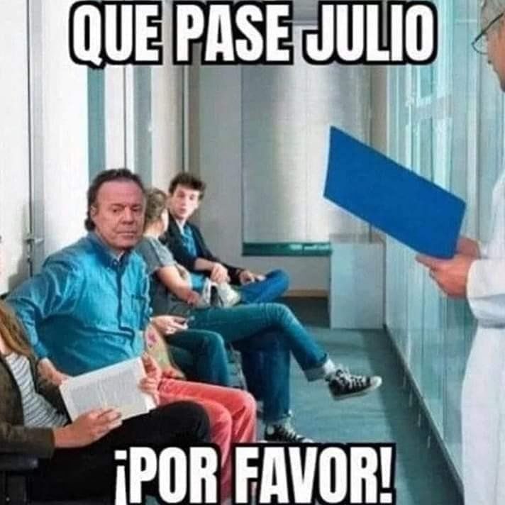 Meme Julio Iglesias Arranque 15