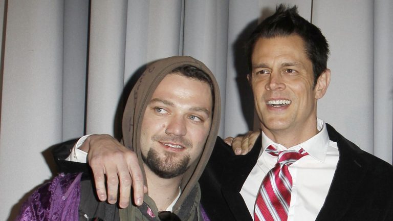 Bam Margera Johnny Knoxville Getty