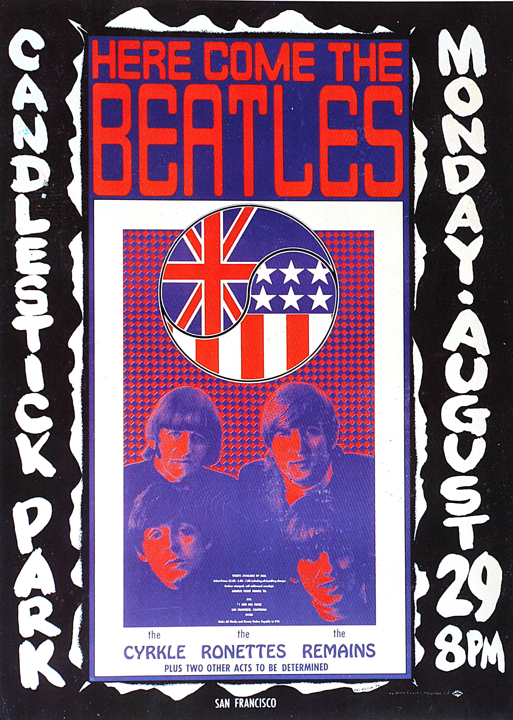 Photo Of Memorabilia BEATLES And CONCERT POSTERS And BEATLES